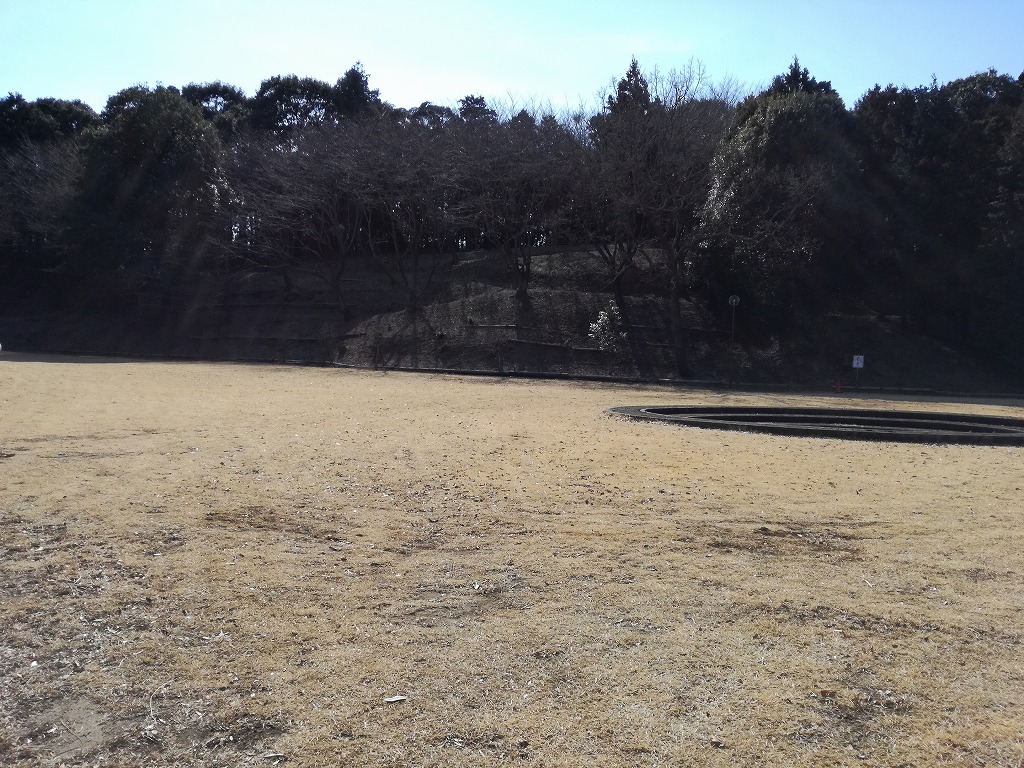 手賀の丘公園のキャンプ場